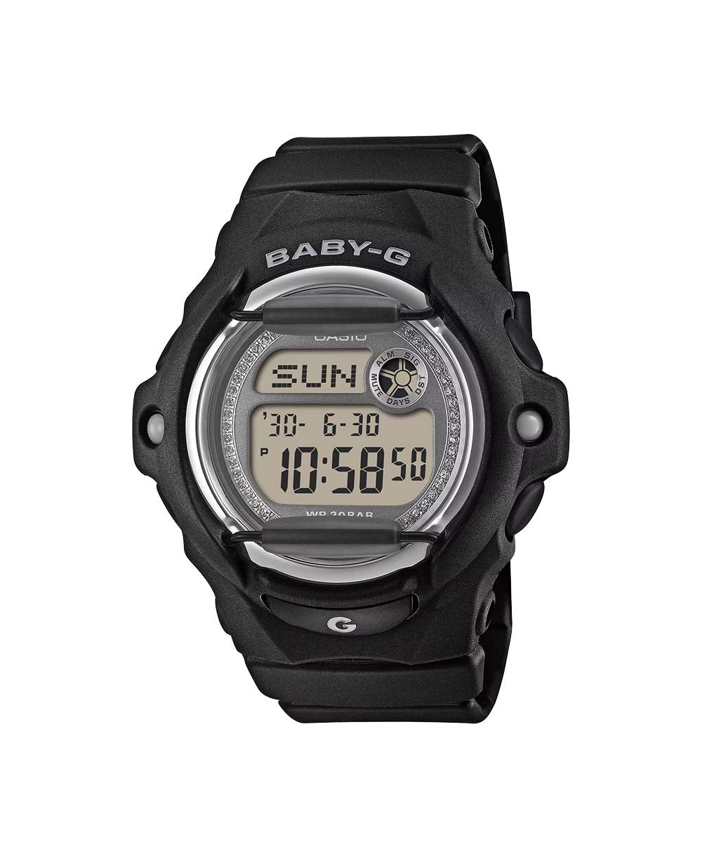 BG-169KB-1DR RELOJ PARA MUJER CASIO BABY-G - NEGRO