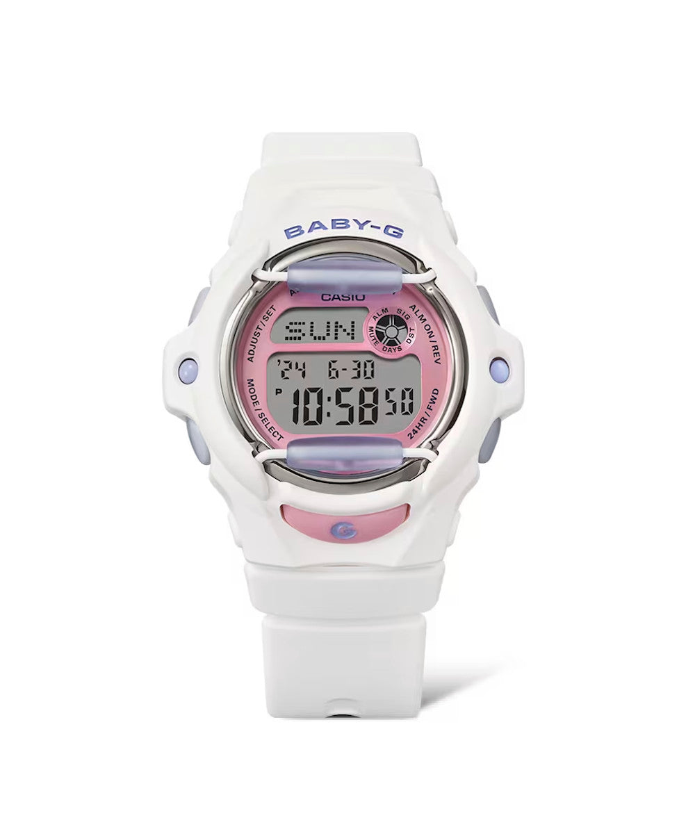 RELOJ PARA MUJER CASIO BABY-G BG-169PB-7DR -BLANCO