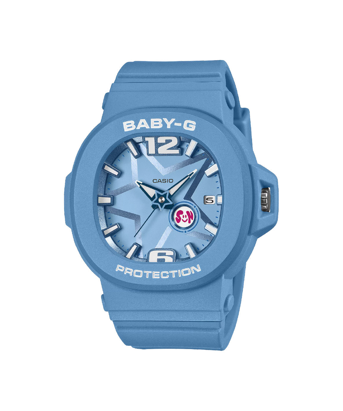 RELOJ PARA MUJER CASIO BABY-G BGA-10D-2A2DR - AZUL