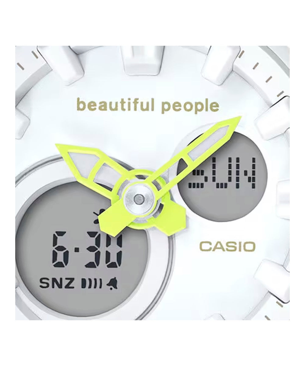 RELOJ PARA MUJER CASIO BABY-G BGA-270BP-7ADR -BLANCO