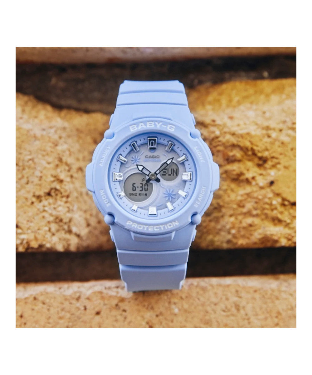 RELOJ PARA MUJER CASIO BABY-G BGA-270FL-2ADR -AZUL