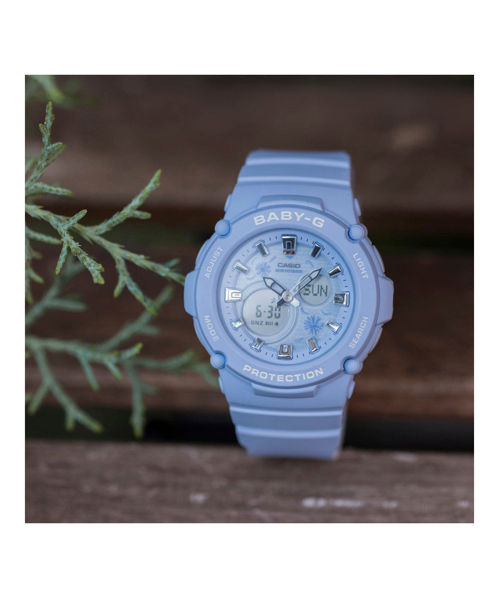 RELOJ PARA MUJER CASIO BABY-G BGA-270FL-2ADR -AZUL