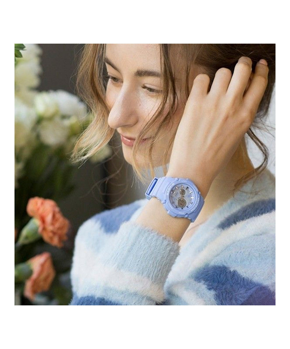 RELOJ PARA MUJER CASIO BABY-G BGA-270FL-2ADR -AZUL