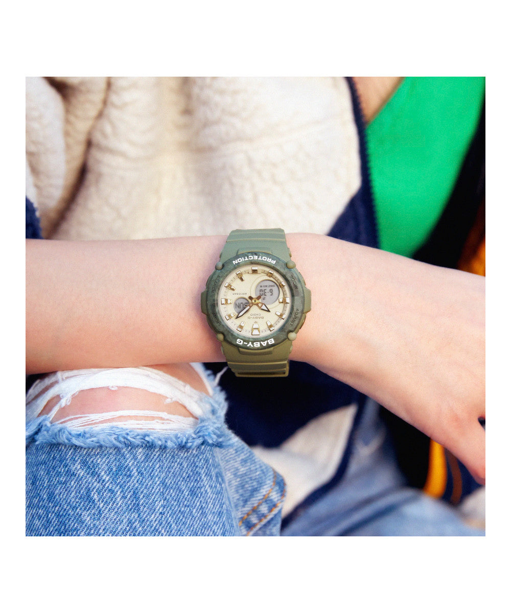 RELOJ PARA MUJER CASIO BABY-G BGA-275M-3ADR -VERDE