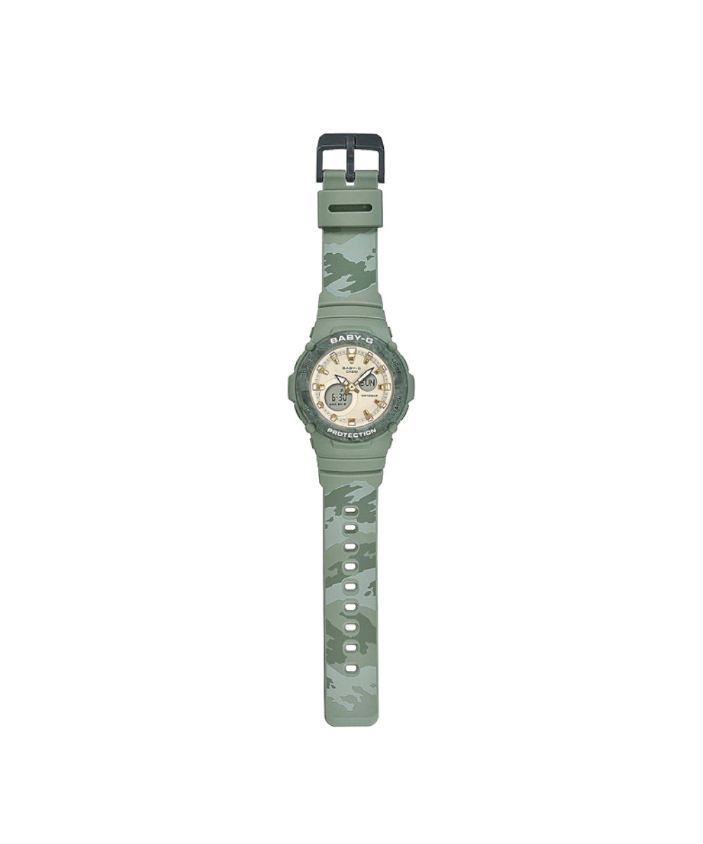 RELOJ PARA MUJER CASIO BABY-G BGA-275M-3ADR -VERDE