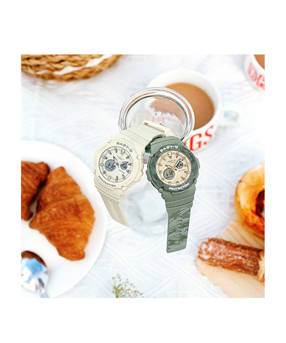 RELOJ PARA MUJER CASIO BABY-G BGA-275M-3ADR -VERDE