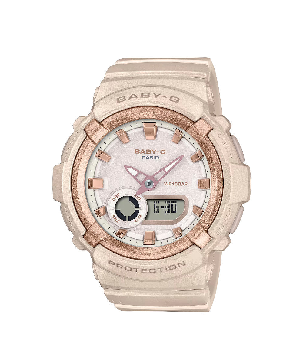 RELOJ PARA MUJER CASIO BABY-G BGA-280BA-4ADR -ROSADO