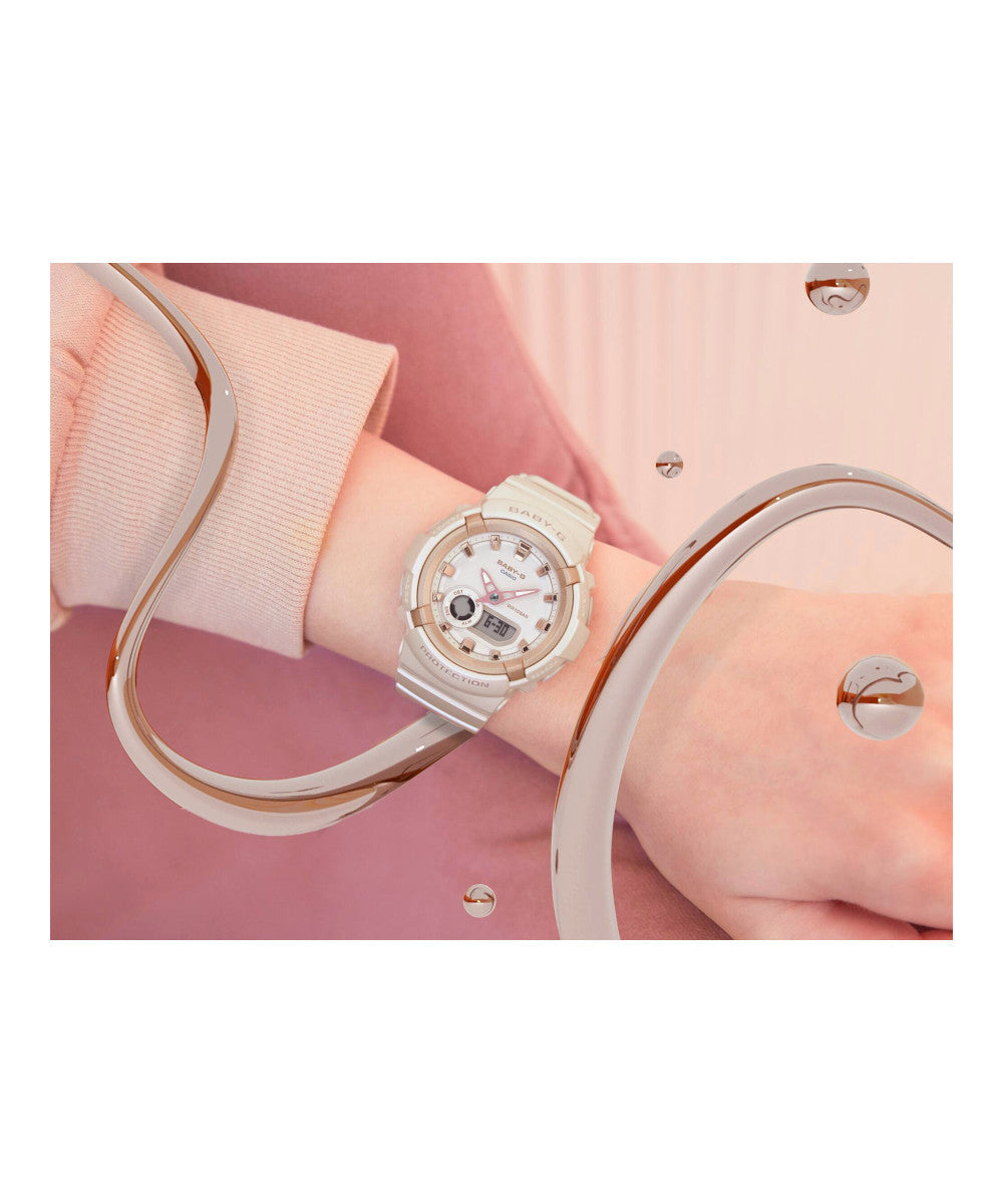 RELOJ PARA MUJER CASIO BABY-G BGA-280BA-4ADR -ROSADO