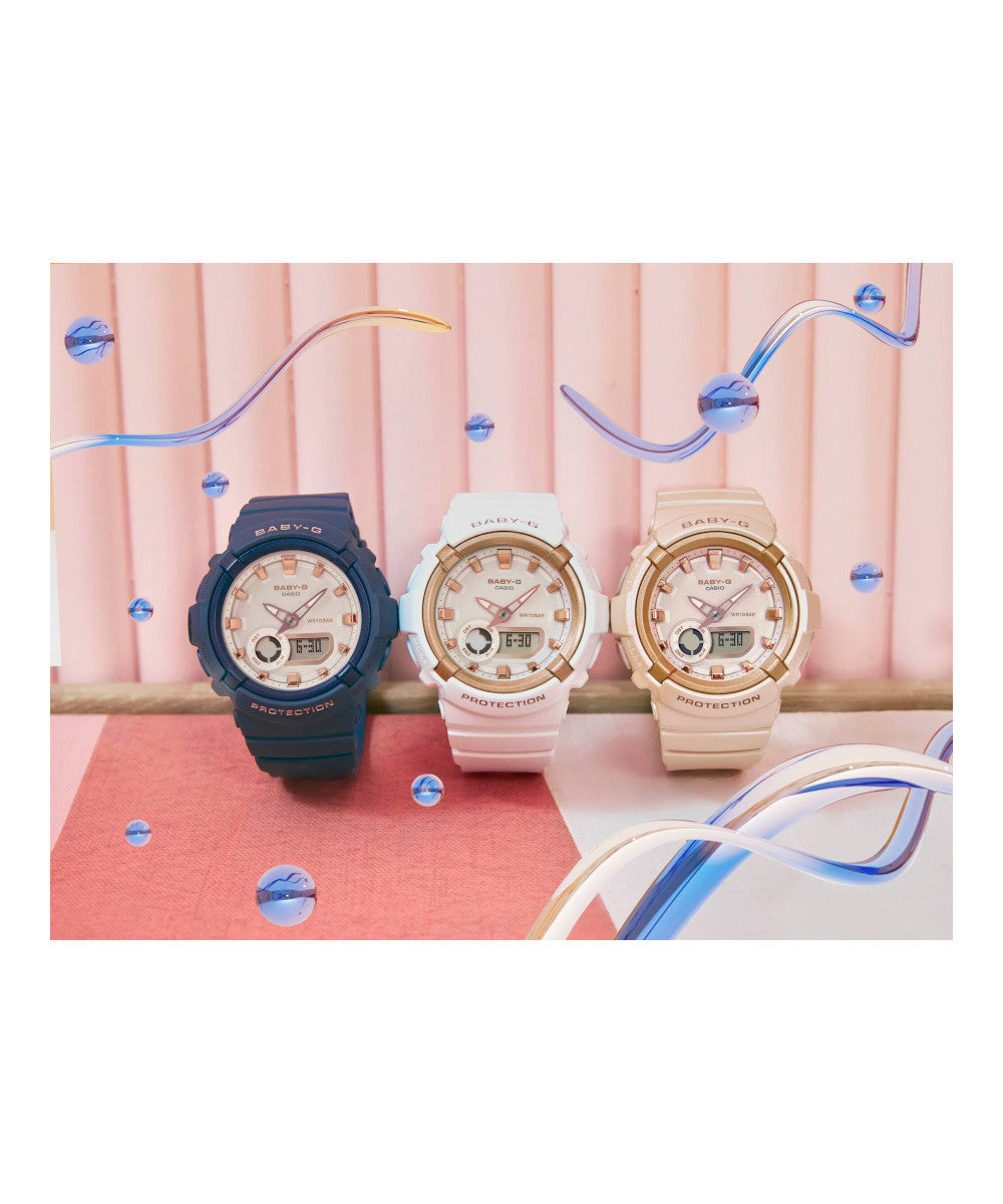 RELOJ PARA MUJER CASIO BABY-G BGA-280BA-4ADR -ROSADO