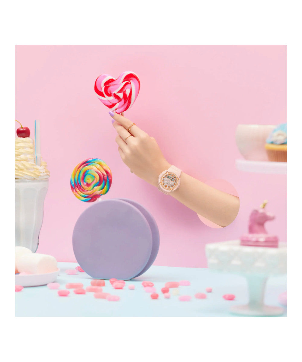 RELOJ PARA MUJER CASIO BABY-G BGA-280SW-4ADR -ROSADO