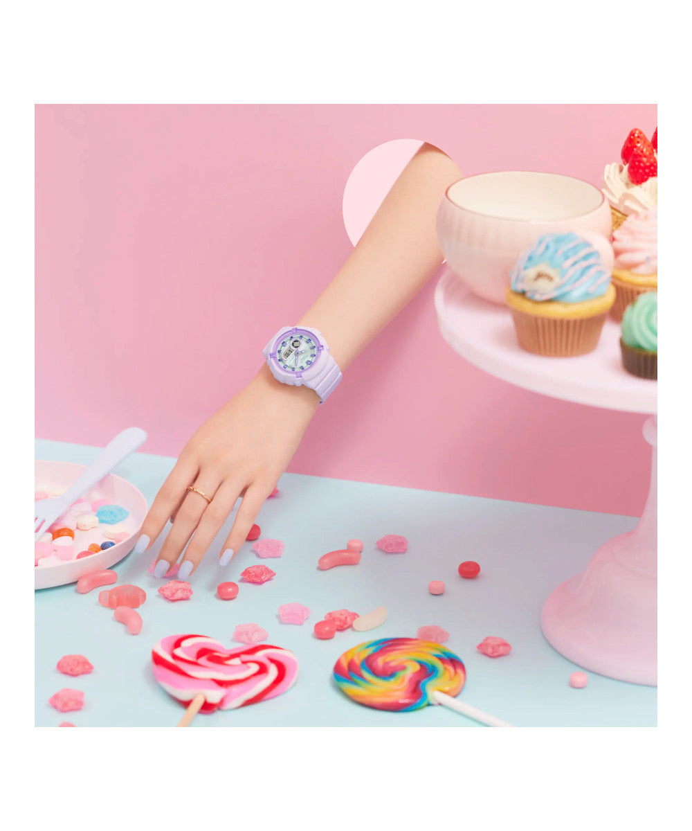 RELOJ PARA MUJER CASIO BABY-G BGA-280SW-6ADR -MORADO