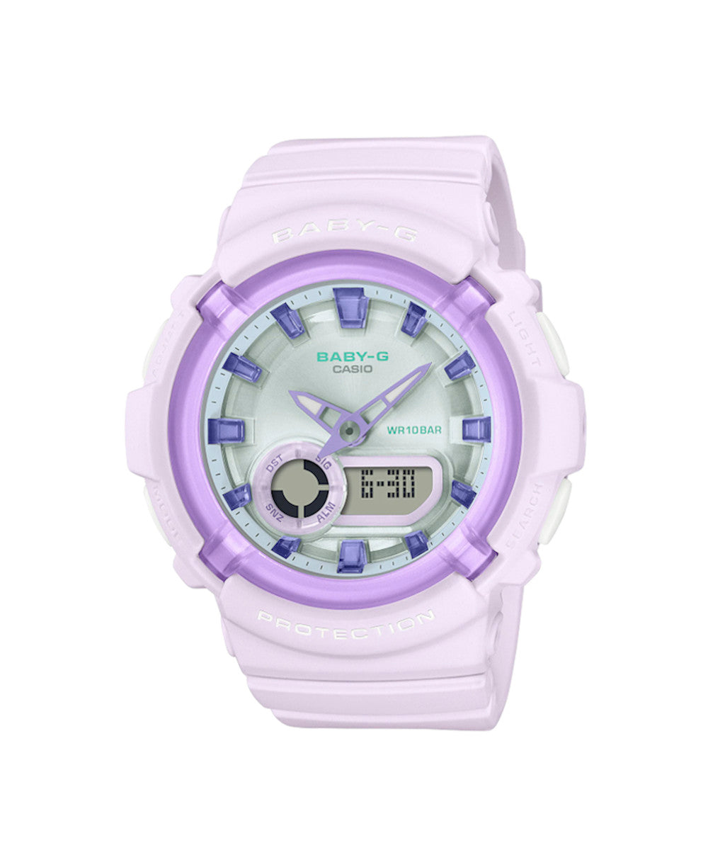 RELOJ PARA MUJER CASIO BABY-G BGA-280SW-6ADR -MORADO