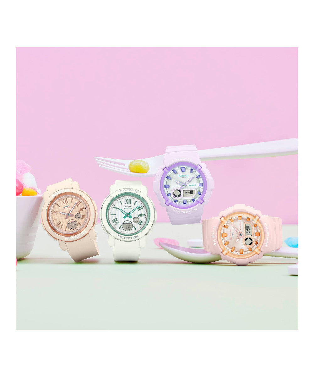 RELOJ PARA MUJER CASIO BABY-G BGA-280SW-6ADR -MORADO