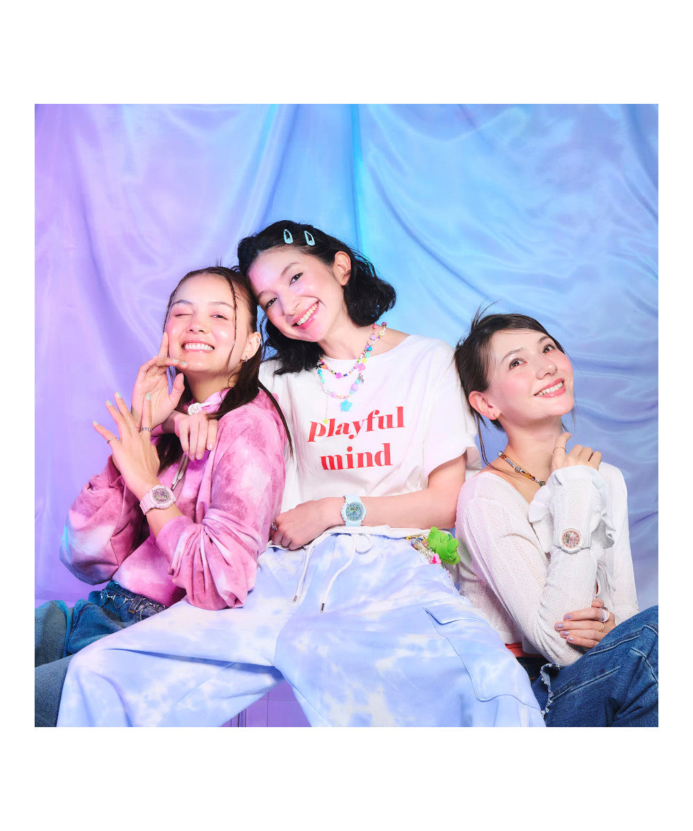 RELOJ PARA MUJER CASIO BABY-G BGA-280TD-7ADR -BLANCO