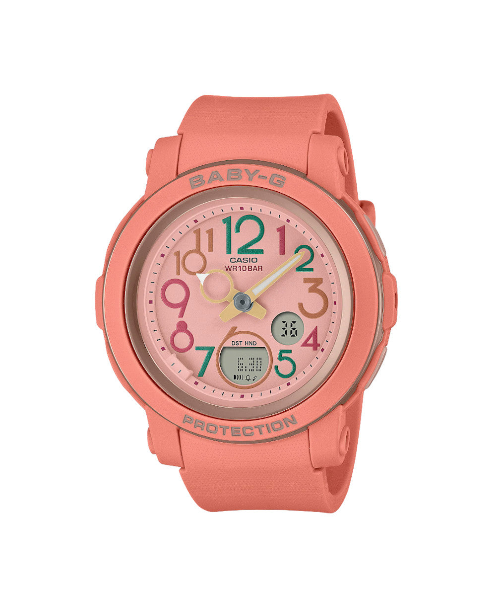 RELOJ PARA MUJER CASIO BABY-G BGA-290PA-4ADR -ROSADO