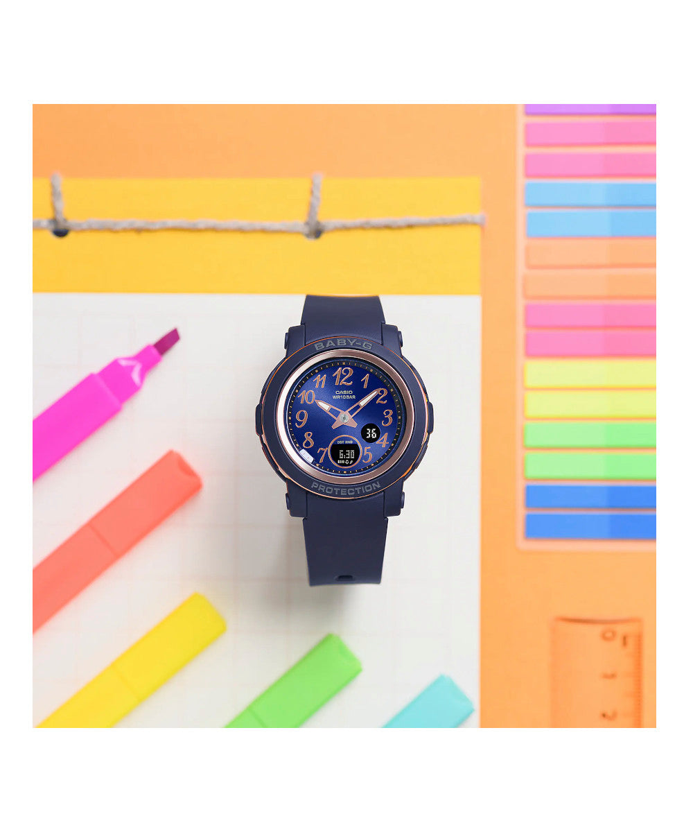 RELOJ PARA MUJER CASIO BABY-G BGA-290SA-2ADR -AZUL