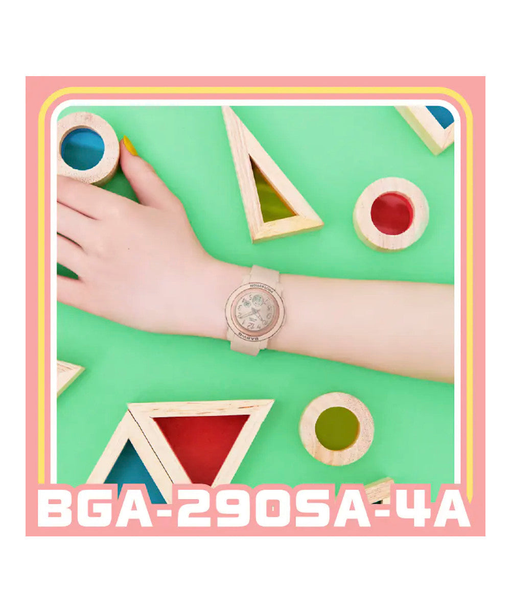 RELOJ PARA MUJER CASIO BABY-G BGA-290SA-4ADR -ROSADO