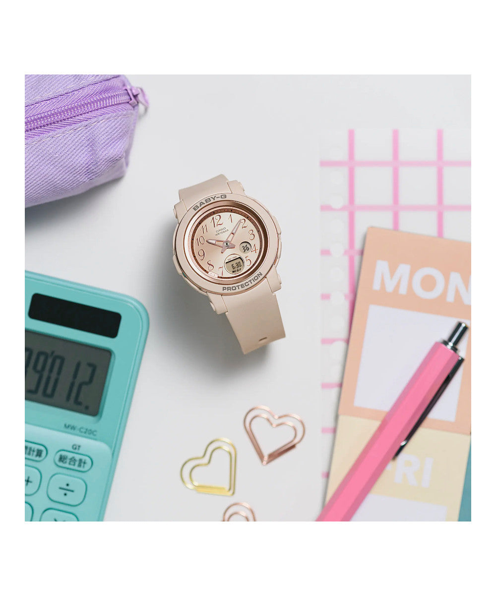 RELOJ PARA MUJER CASIO BABY-G BGA-290SA-4ADR -ROSADO