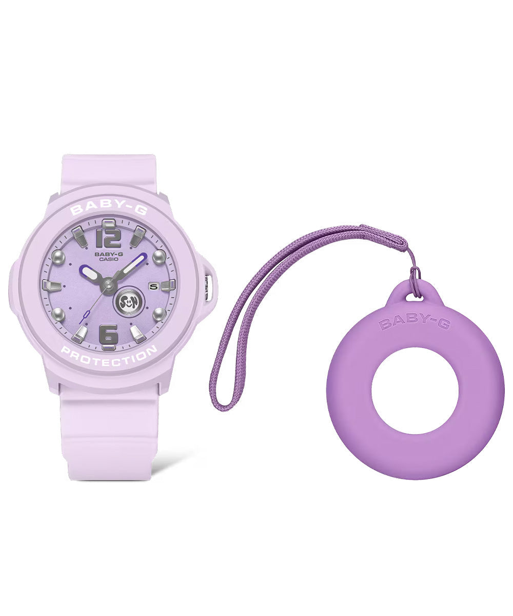 RELOJ PARA MUJER CASIO BABY-G BGA-15K-6ADR - MORADO