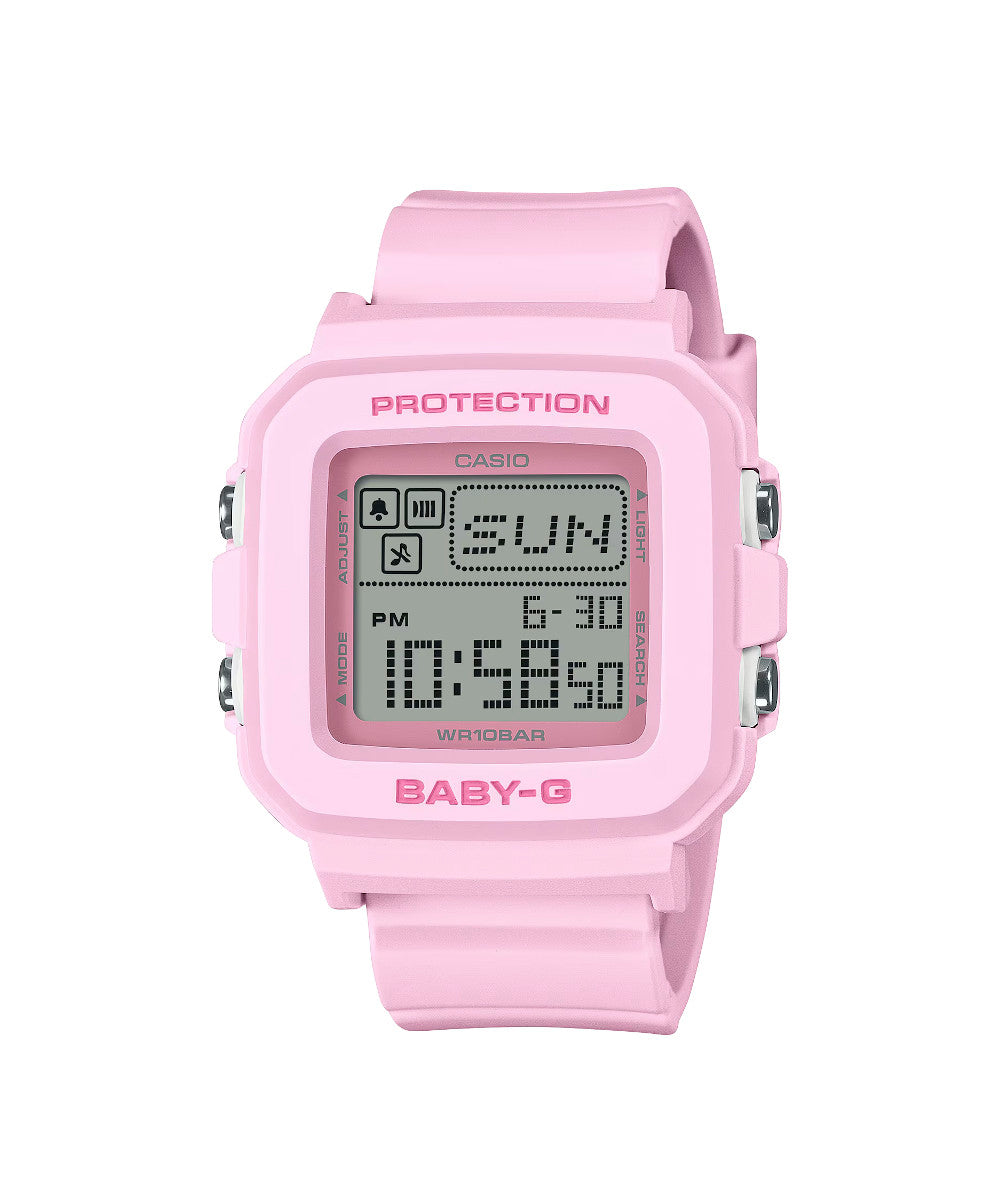 RELOJ PARA MUJER CASIO BABY-G BGD-10-4DR -ROSADO