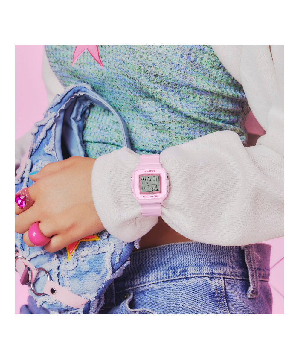 RELOJ PARA MUJER CASIO BABY-G BGD-10-4DR -ROSADO