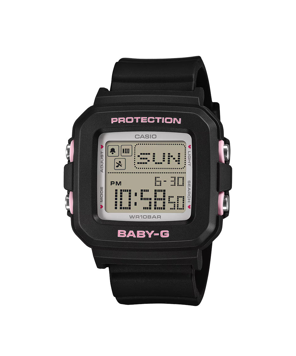 RELOJ PARA MUJER CASIO BABY G BGD-10KH-1DR  - NEGRO