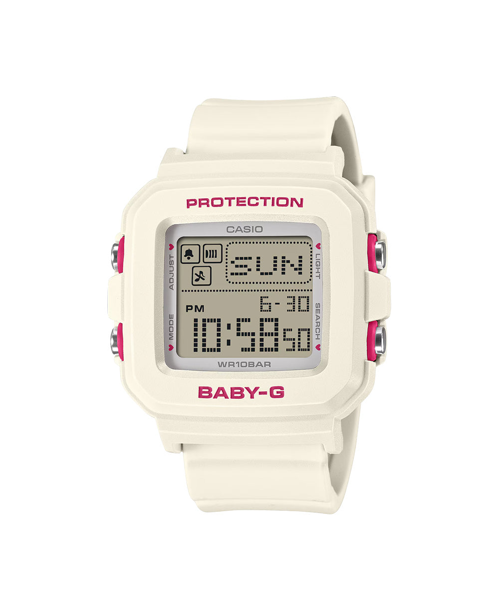 BGD-10KH-7DR RELOJ PARA MUJER CASIO BABY-G - BLANCO