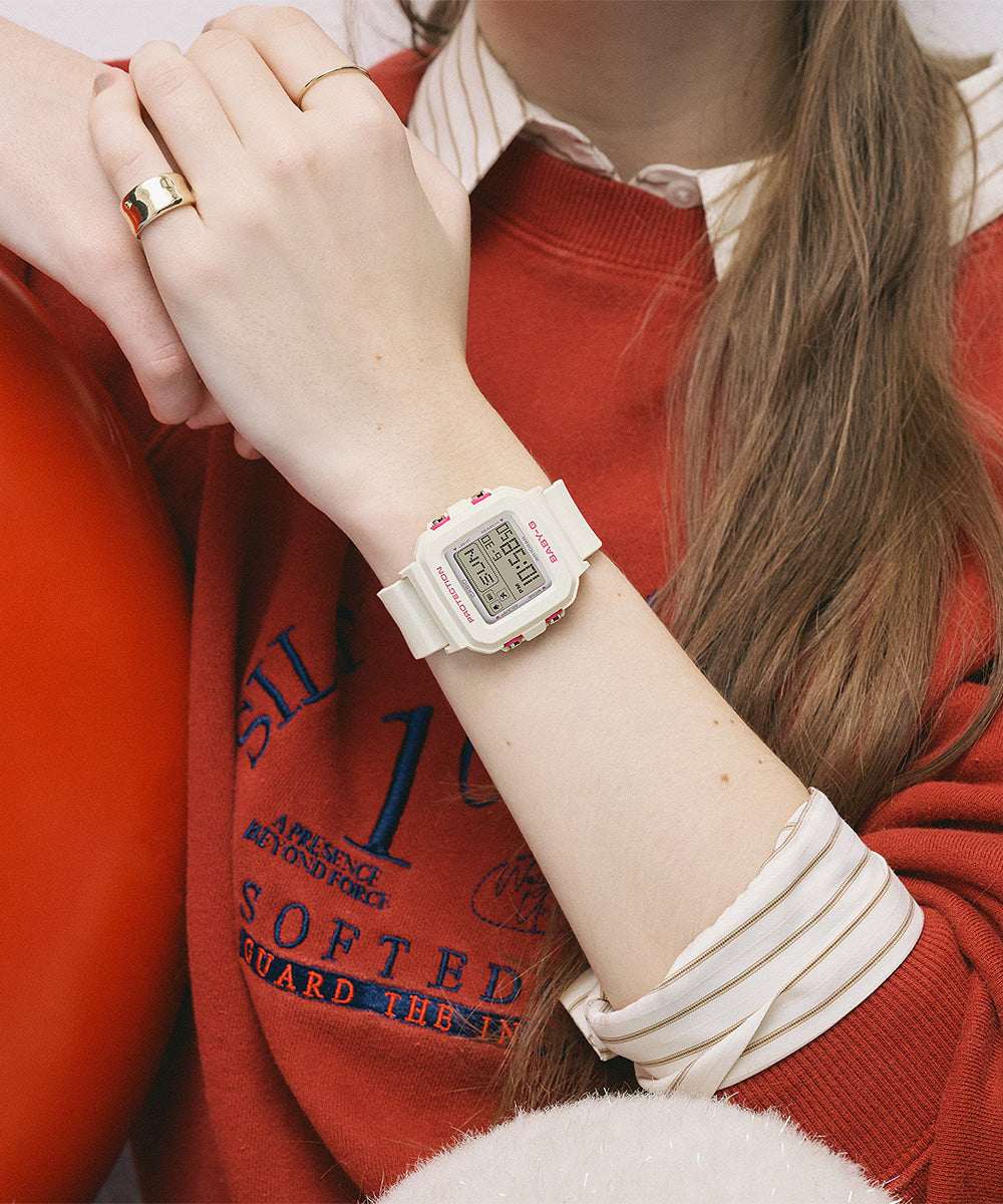 BGD-10KH-7DR RELOJ PARA MUJER CASIO BABY-G - BLANCO