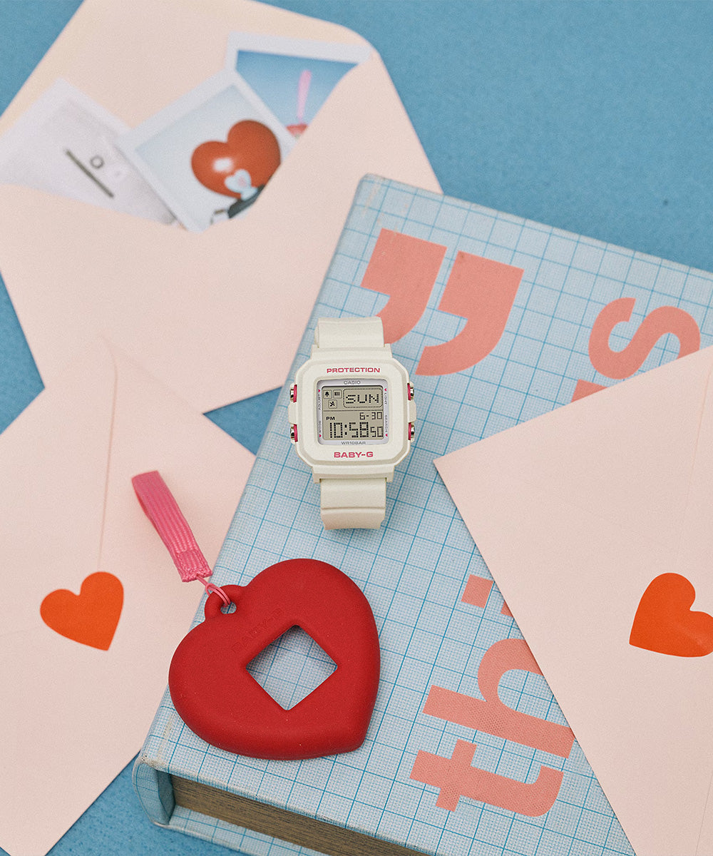 BGD-10KH-7DR RELOJ PARA MUJER CASIO BABY-G - BLANCO