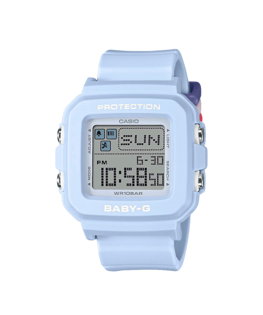 RELOJ PARA MUJER CASIO BABY-G BGD-10L-2DR -AZUL