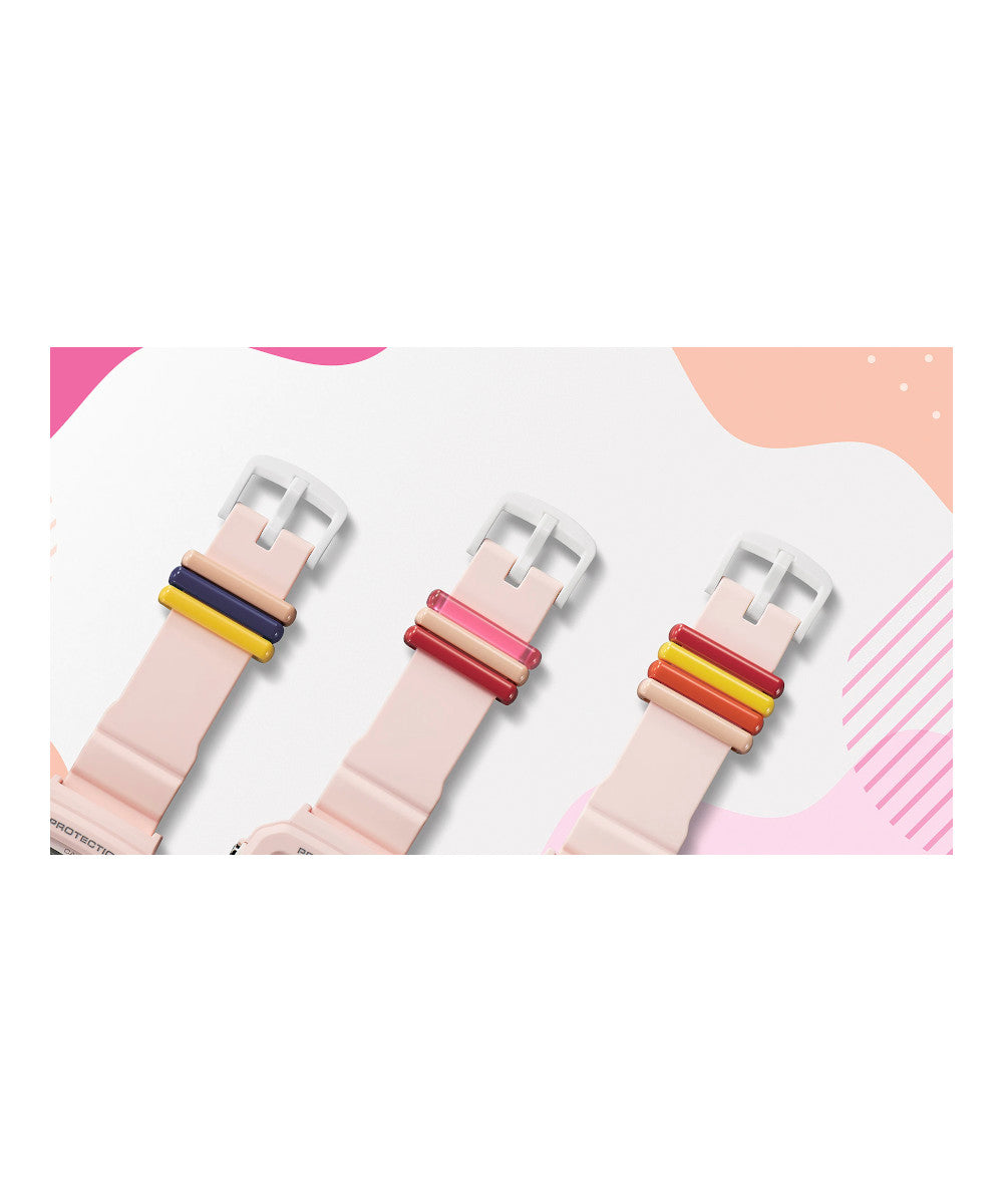 RELOJ PARA MUJER CASIO BABY-G BGD-10L-4DR -ROSADO