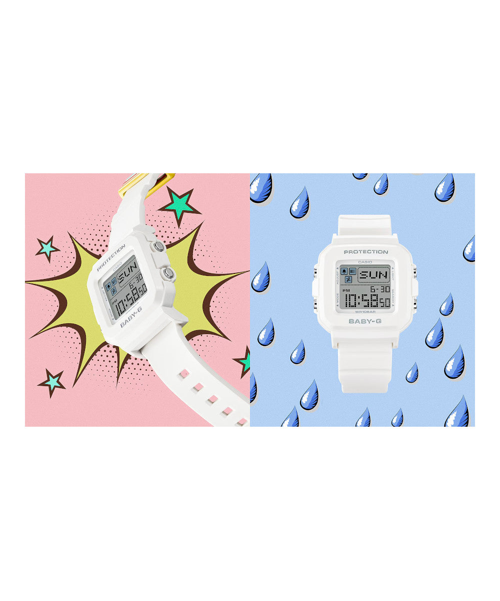 RELOJ PARA MUJER CASIO BABY-G BGD-10L-4DR -ROSADO