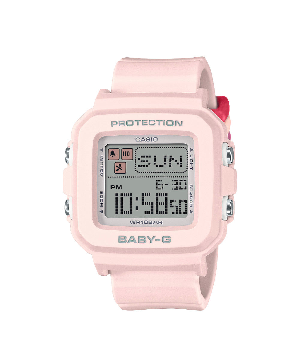 RELOJ PARA MUJER CASIO BABY-G BGD-10L-4DR -ROSADO