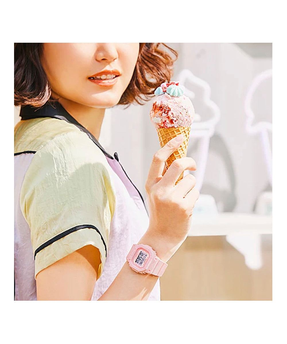 RELOJ PARA MUJER CASIO BABY-G BGD-560-4DR -ROSADO