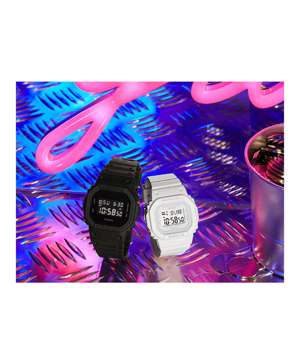 RELOJ PARA MUJER CASIO BABY-G BGD-560S-8DR -GRIS