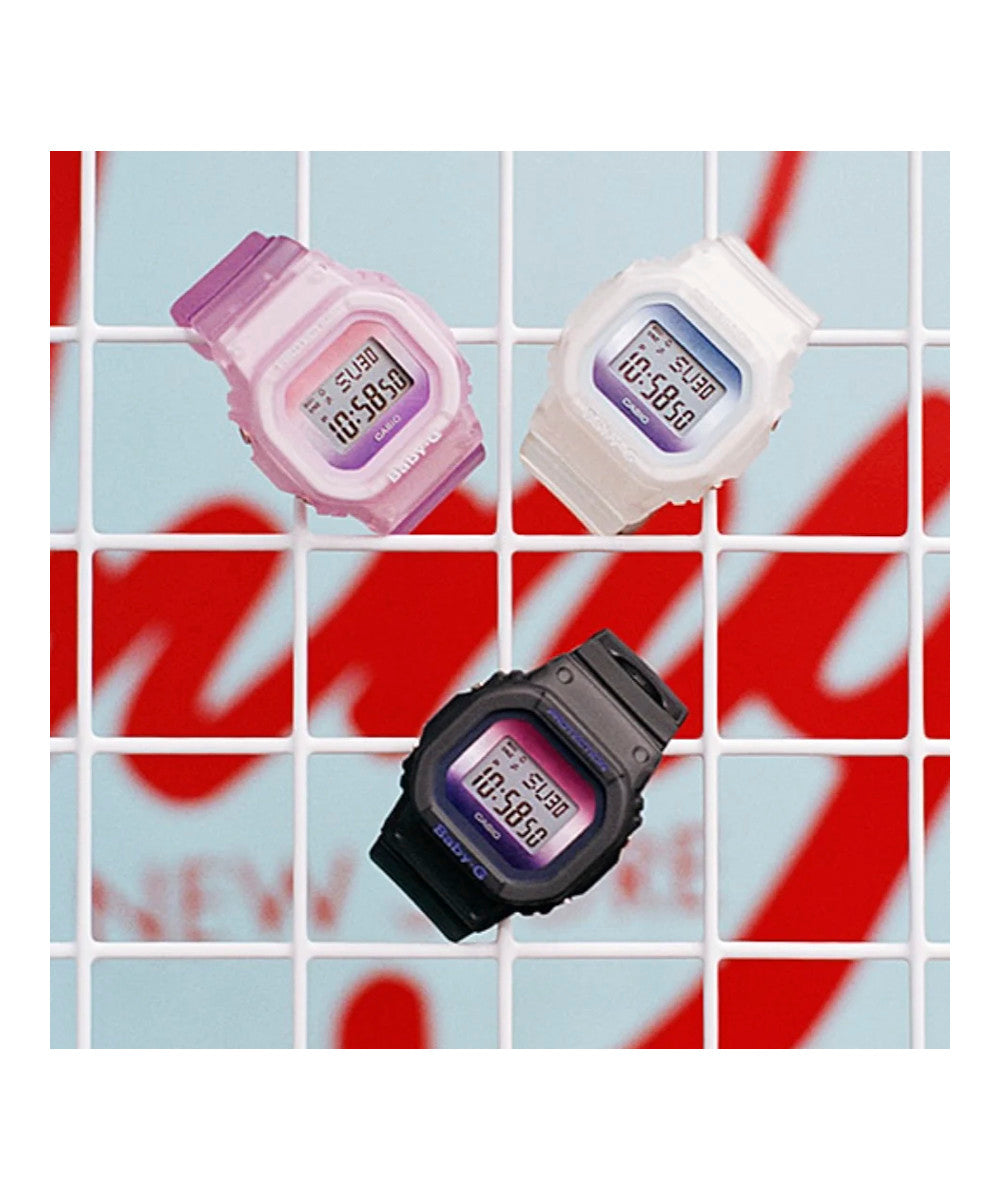 RELOJ PARA MUJER CASIO BABY-G BGD-560WL-2DR -MORADO