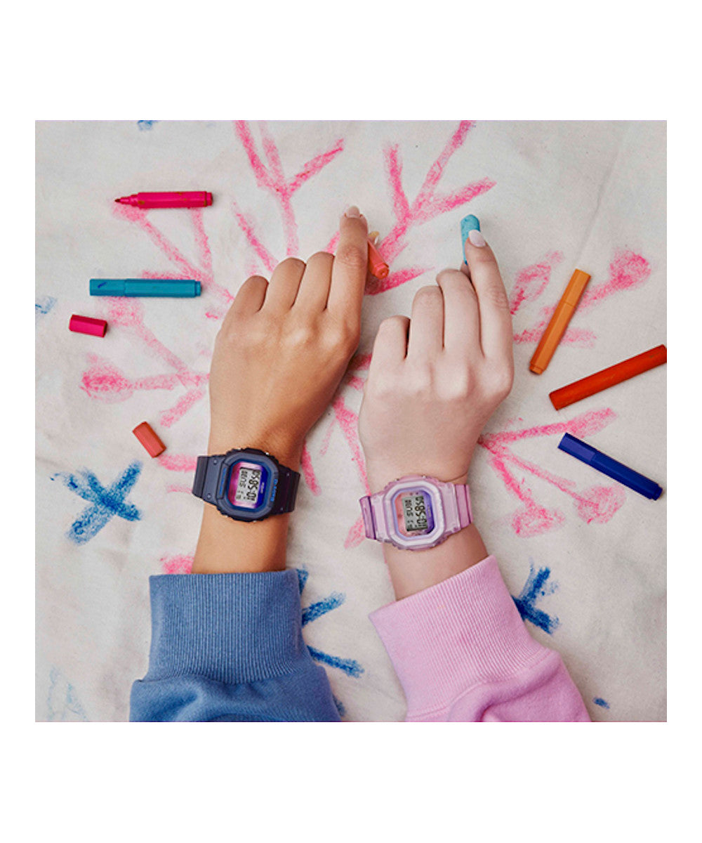 RELOJ PARA MUJER CASIO BABY-G BGD-560WL-4DR -MORADO