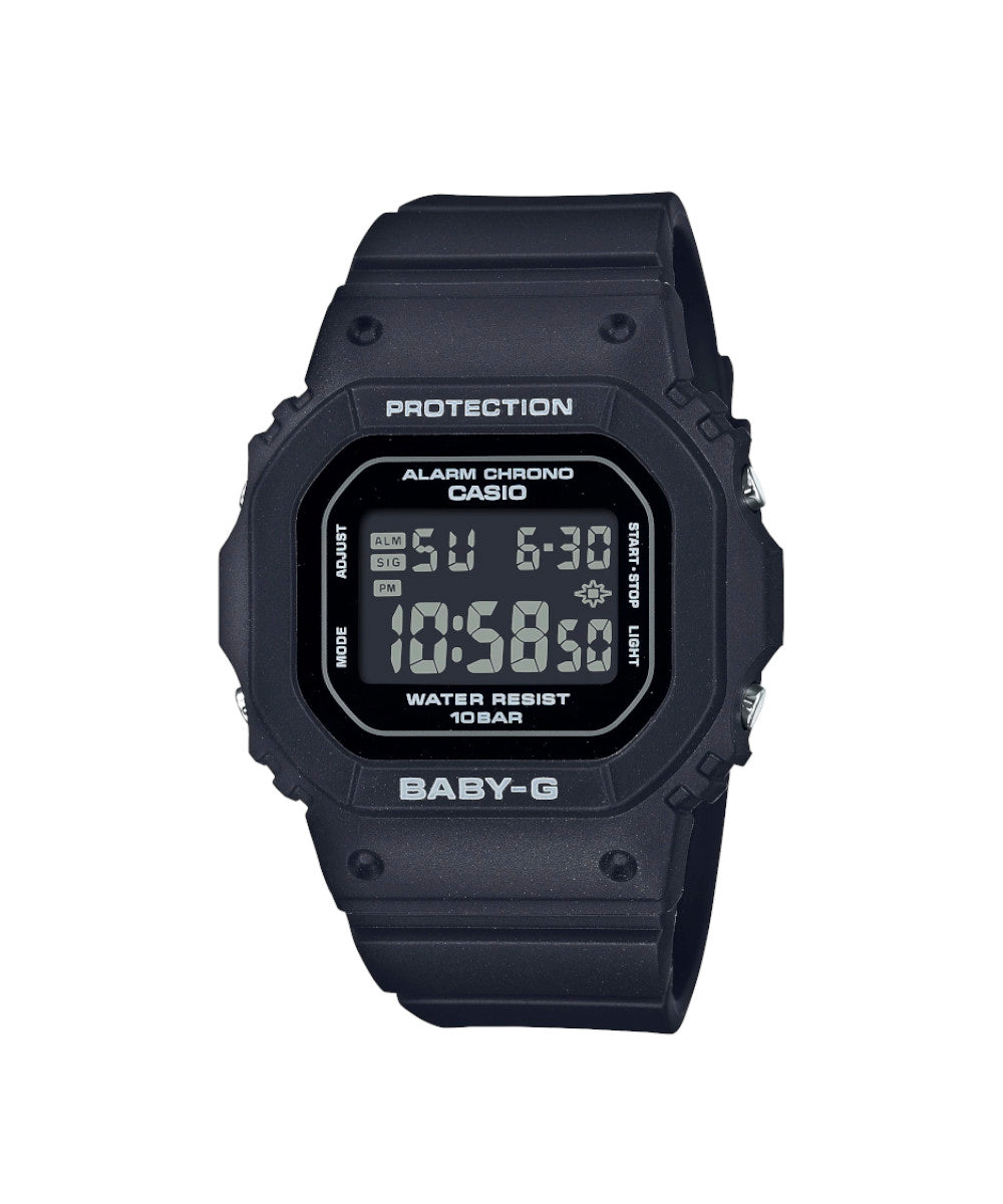 RELOJ PARA MUJER CASIO BABY-G BGD-565-1DR -NEGRO