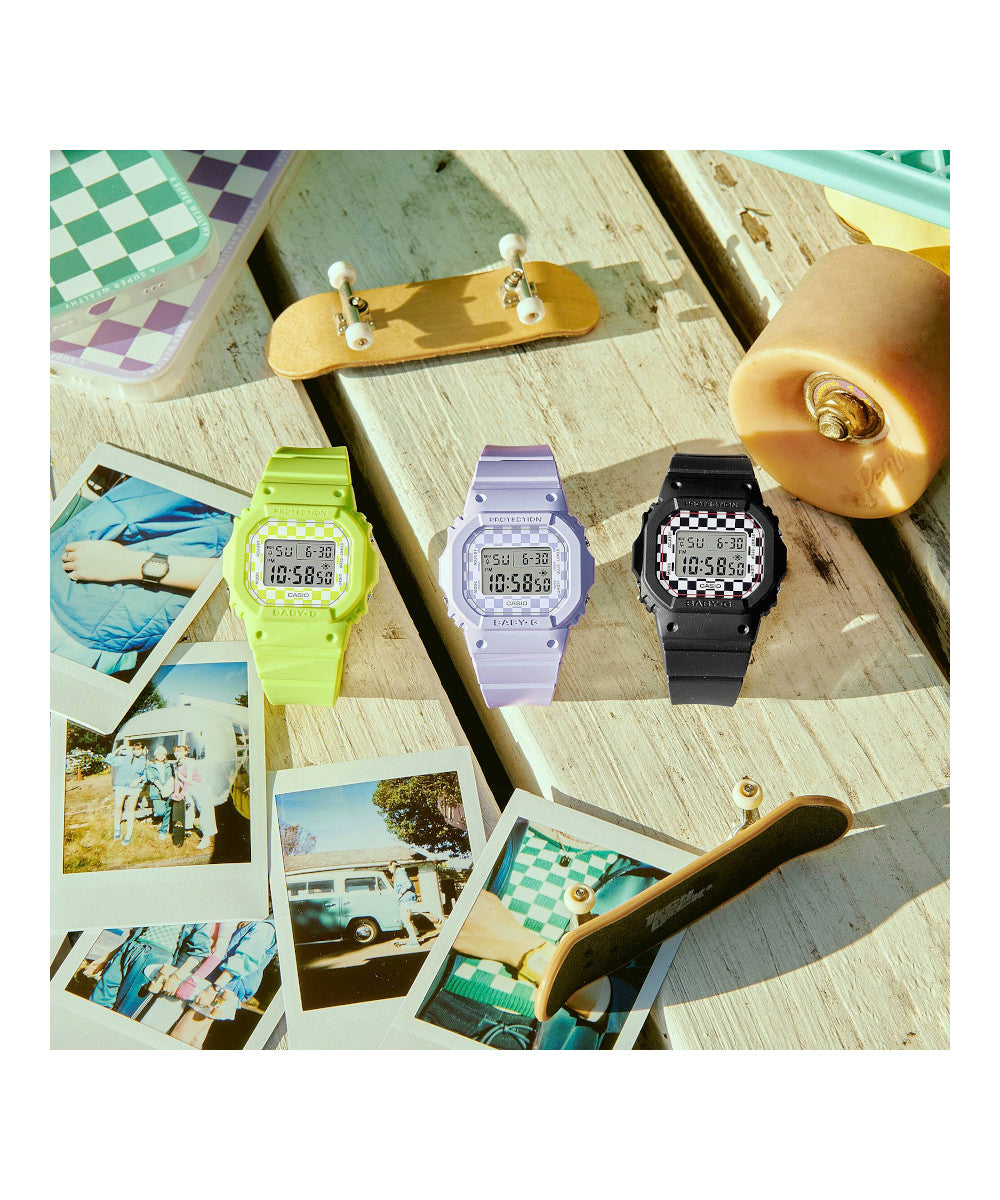 RELOJ PARA MUJER CASIO BABY-G BGD-565GS-6DR -MORADO