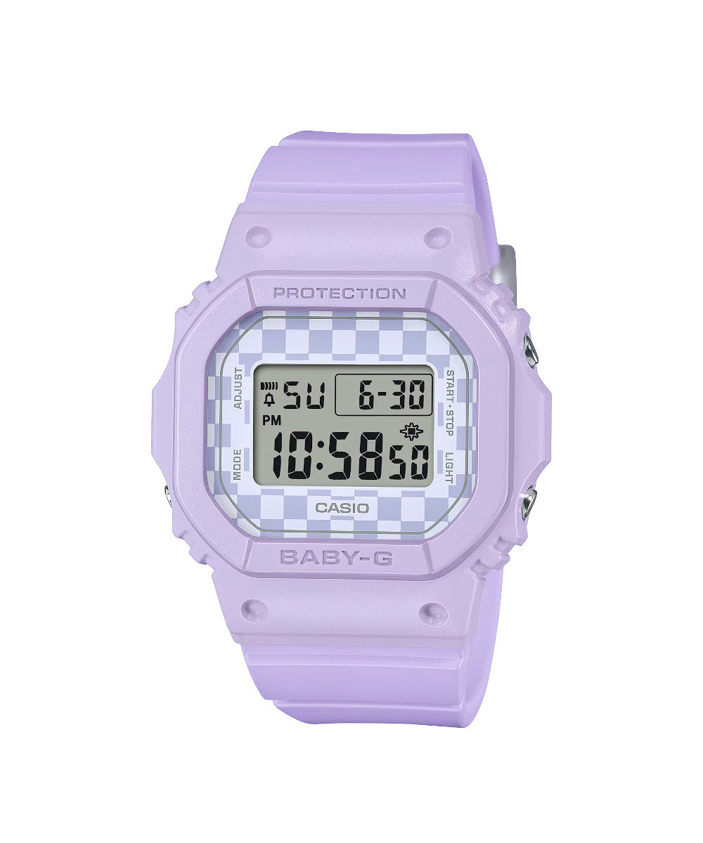 RELOJ PARA MUJER CASIO BABY-G BGD-565GS-6DR -MORADO