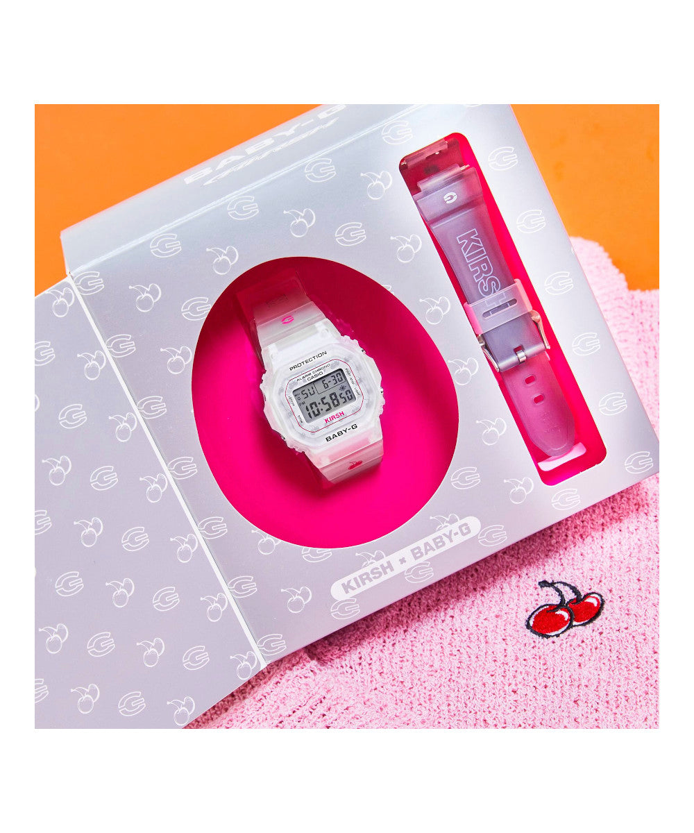 RELOJ PARA MUJER CASIO BABY-G BGD-565KRS-7DR -BLANCO