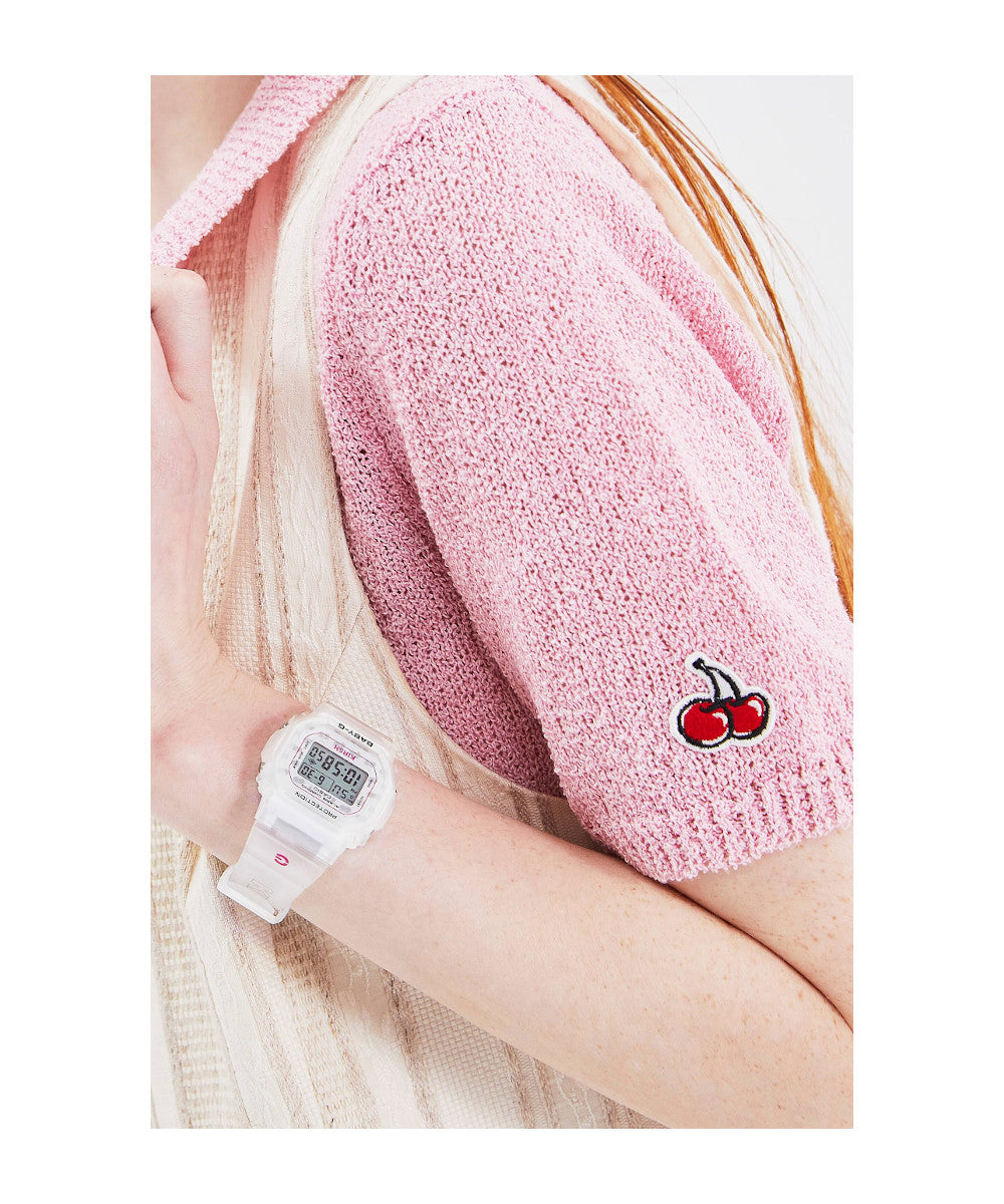 RELOJ PARA MUJER CASIO BABY-G BGD-565KRS-7DR -BLANCO