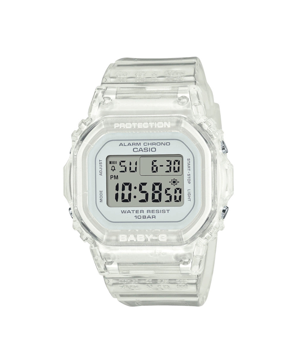 RELOJ PARA MUJER CASIO BABY-G BGD-565S-7DR -BLANCO