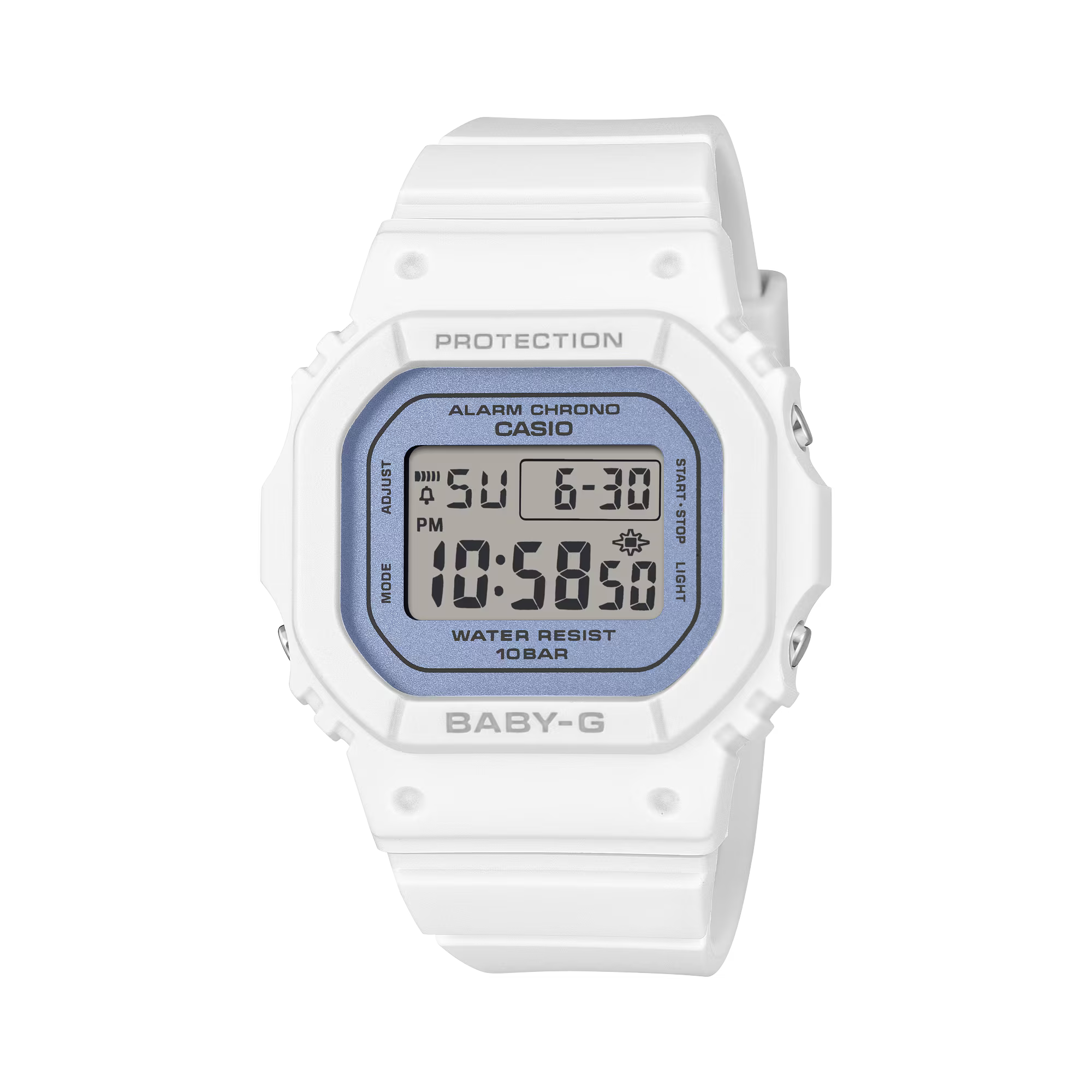 RELOJ PARA MUJER  BABY-G BGD-565SC-2BDR - BLANCO