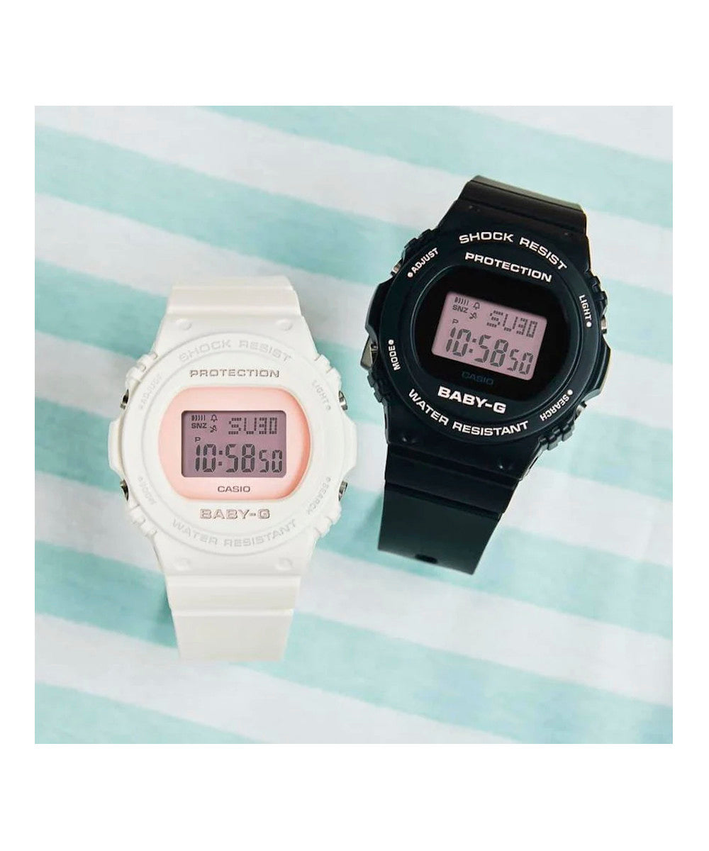 RELOJ PARA MUJER CASIO BABY-G BGD-570-7BDR -BLANCO