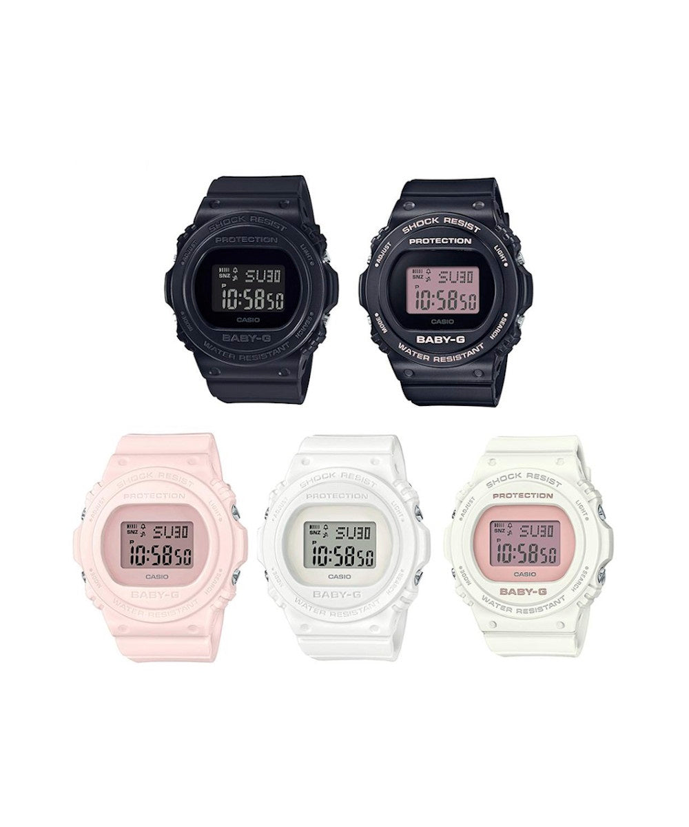 RELOJ PARA MUJER CASIO BABY-G BGD-570-7BDR -BLANCO