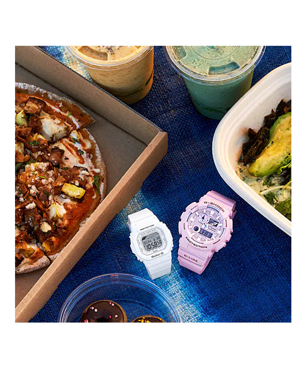 RELOJ PARA MUJER CASIO BABY-G BLX-560-7DR -BLANCO