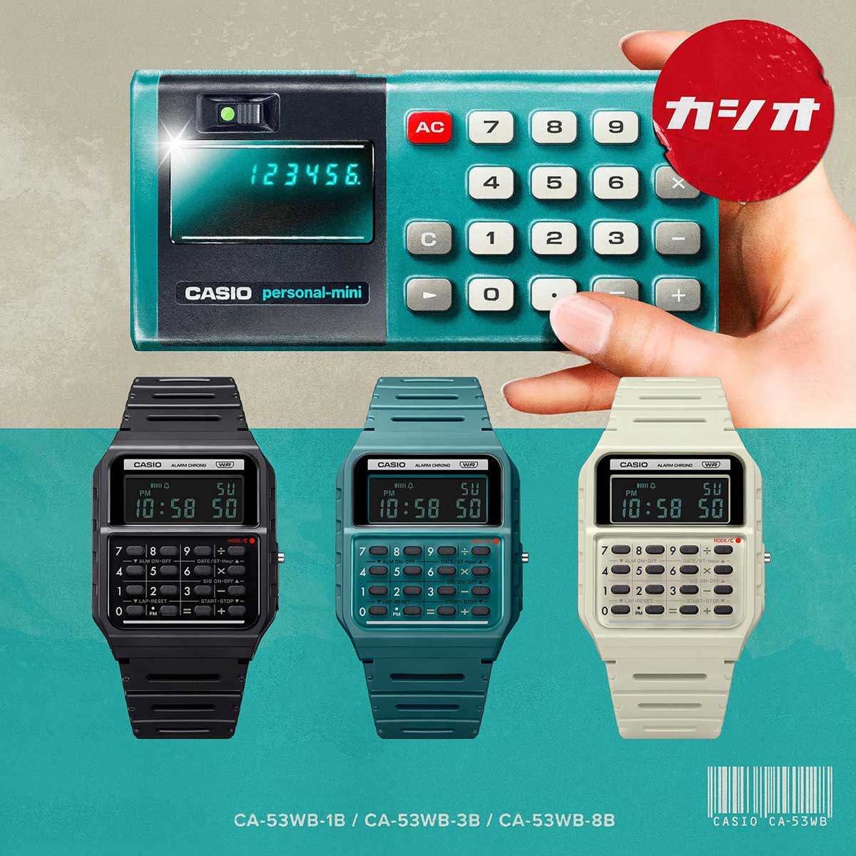RELOJ CASIO CA-53WB-1BDF