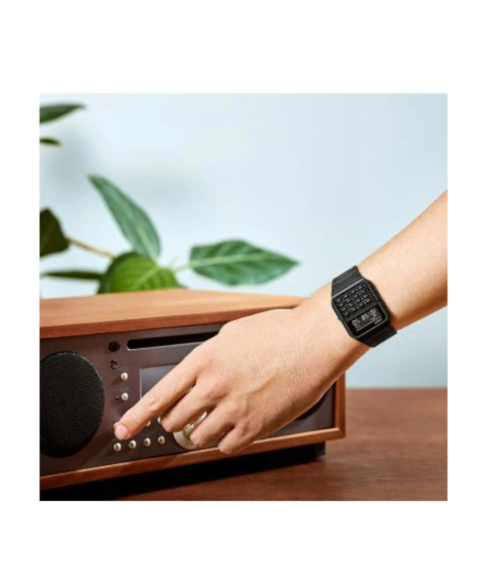 RELOJ CASIO VINTAGE  CA-53WF-1BDF- NEGRO