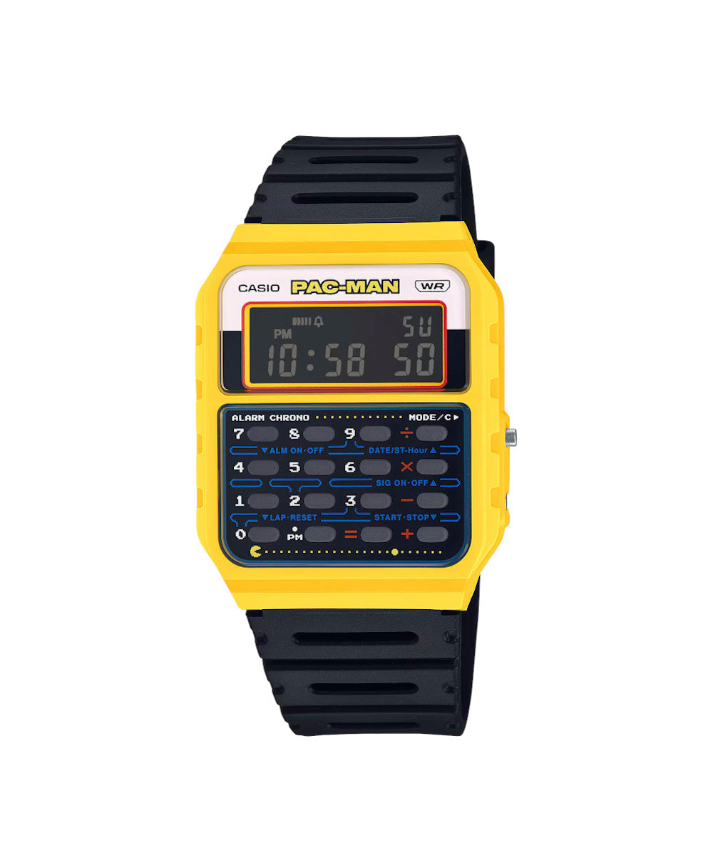 RELOJ CASIO VINTAGE CA-53WPC-1BDR -AMARILLO